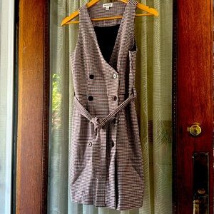 Frank and Oak Houndstooth Organic Cotton dress